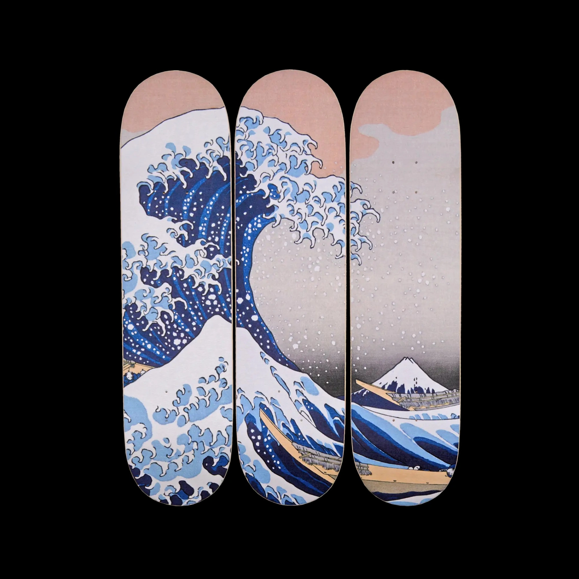 Katsushika HOKUSAI Sous la vague de Kanagawa (La Grande Vague), Katsushika HOKUSAI Sous la vague de Kanagawa (La Grande Vague)