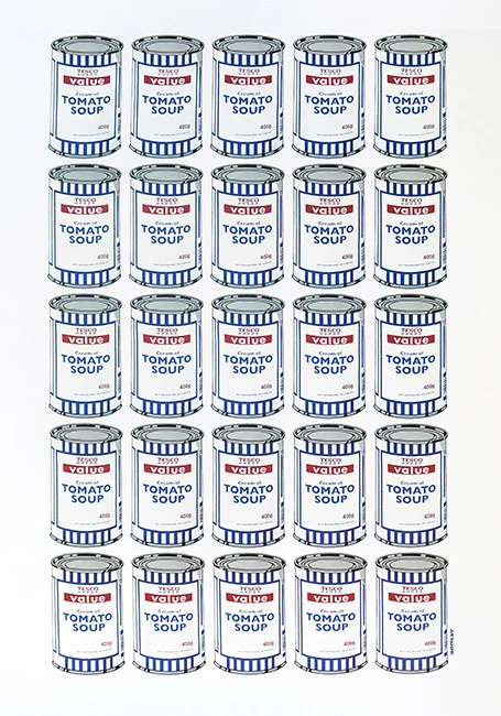 Banksy – Banksy Tesco Value Cream of Tomato Soup 2006, Sérigraphie