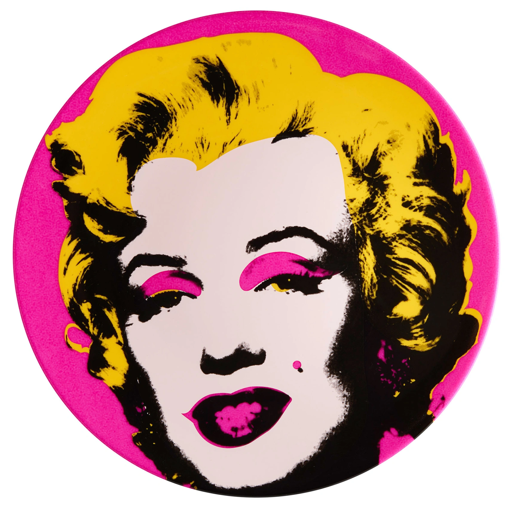 Andy Warhol Assiette en porcelaine "Marilyn" (rose), Andy Warhol Assiette en porcelaine "Marilyn" (rose)
