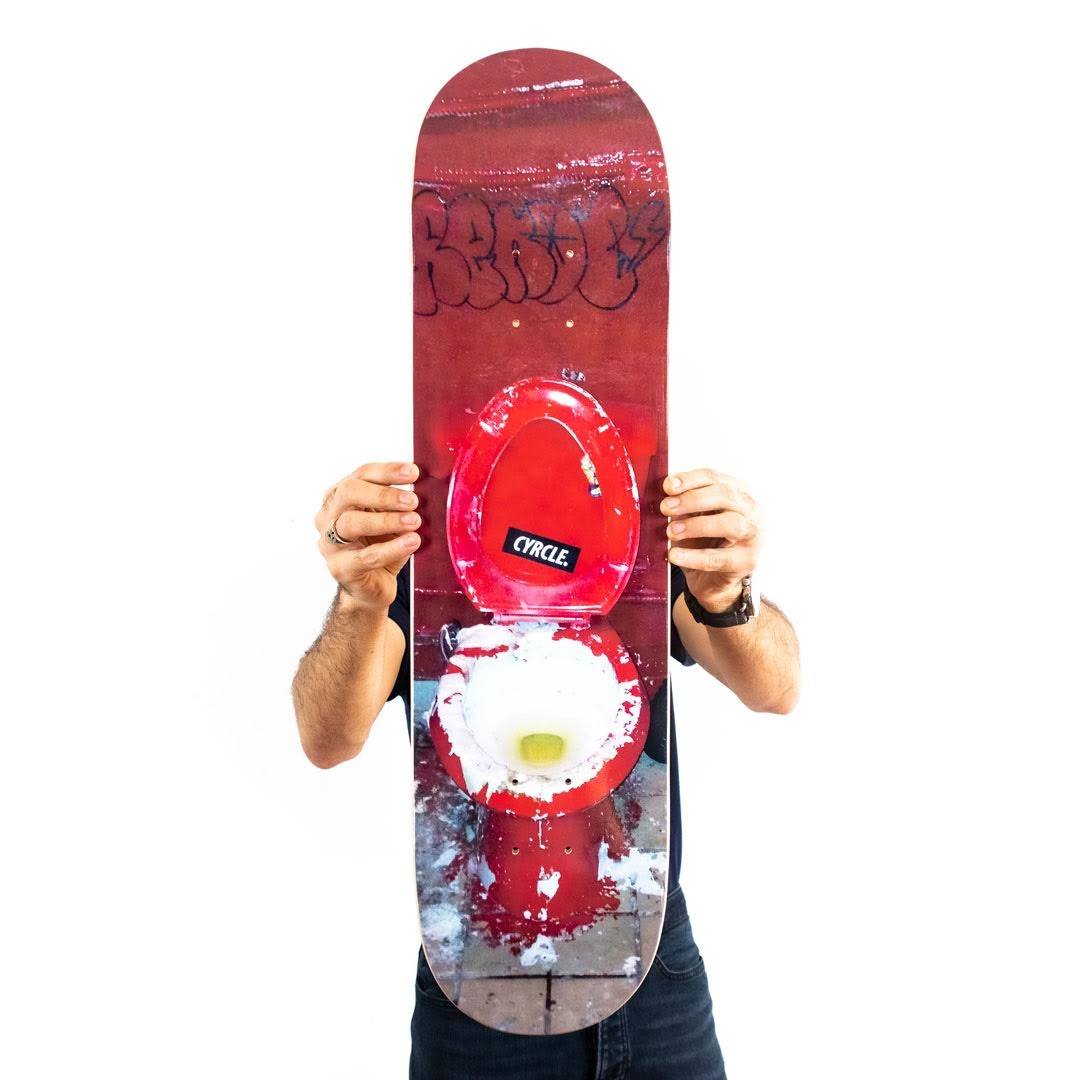 RABI Of CYRCLE – "Peace Out My Guy", 2019, Skateboard
