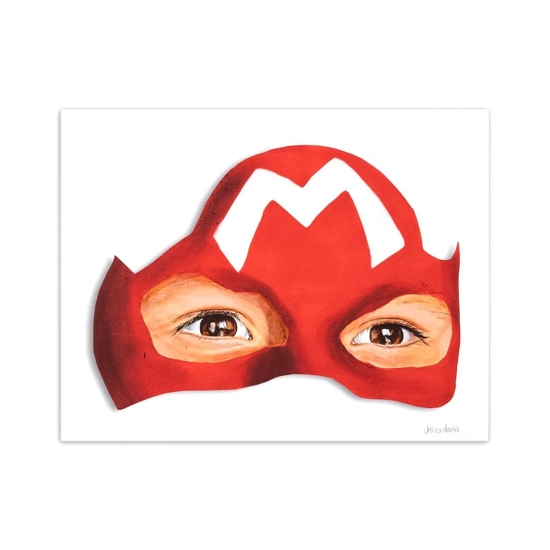 Chicadania – Mario - Tirages en édition limitée, 2023, Impression pigmentaire d'archives sur papier d'art Moab Entrada 290 g/m²