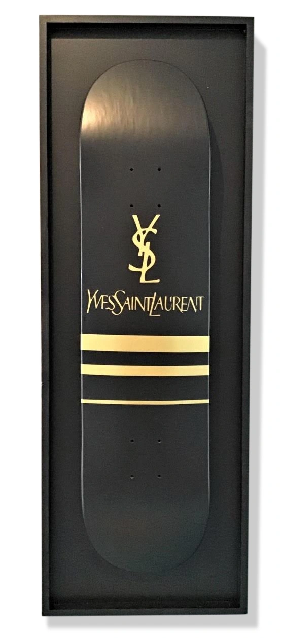 JOHN TOBB (Né en 1953) – Decorative skateboard, YSL