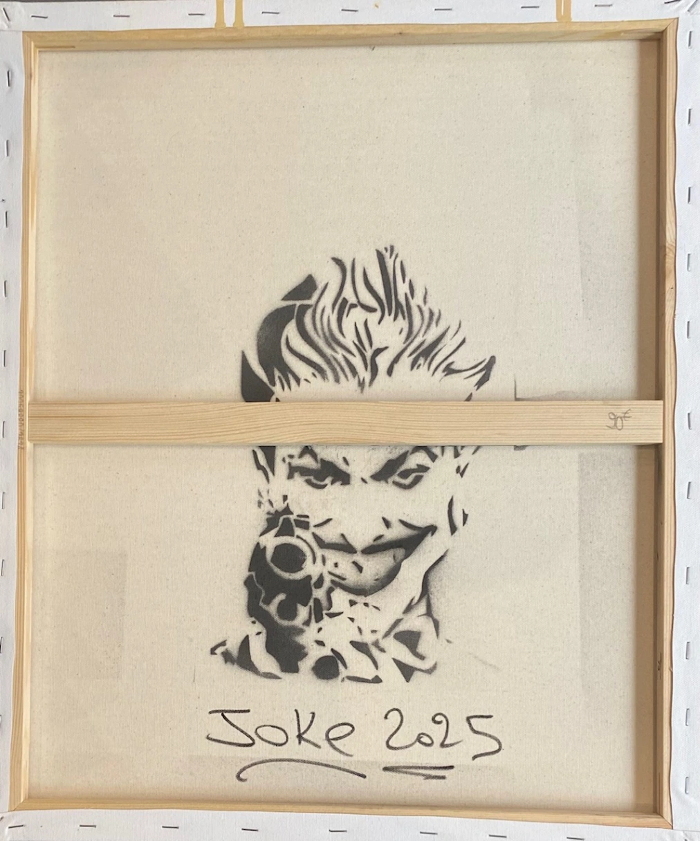 JOKE – Hommage à l'artiste Banksy, Haring Dog, 2025 – photo 2