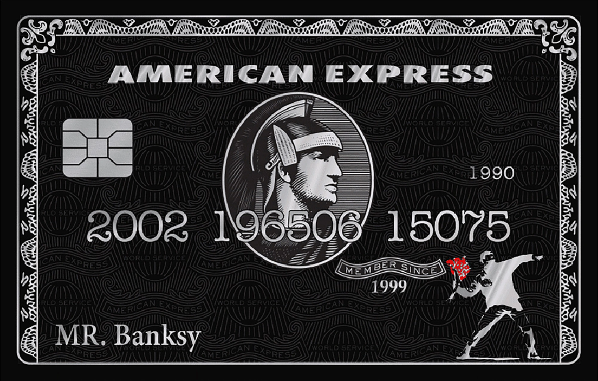 Charly ROCKS (Né en 1983) – MR.BANKSY, 2022, Création digitale et impression sur ALU DIBOND 5mm