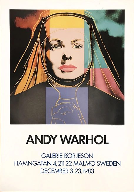 Warhol – Andy Warhol The Nun 1983, Sérigraphie