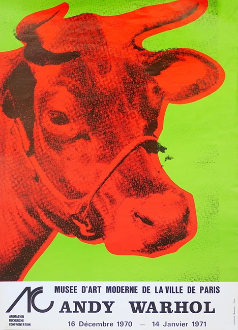 Warhol – Andy Warhol Musée d'Art moderne de la ville de Paris 1970, Sérigraphie