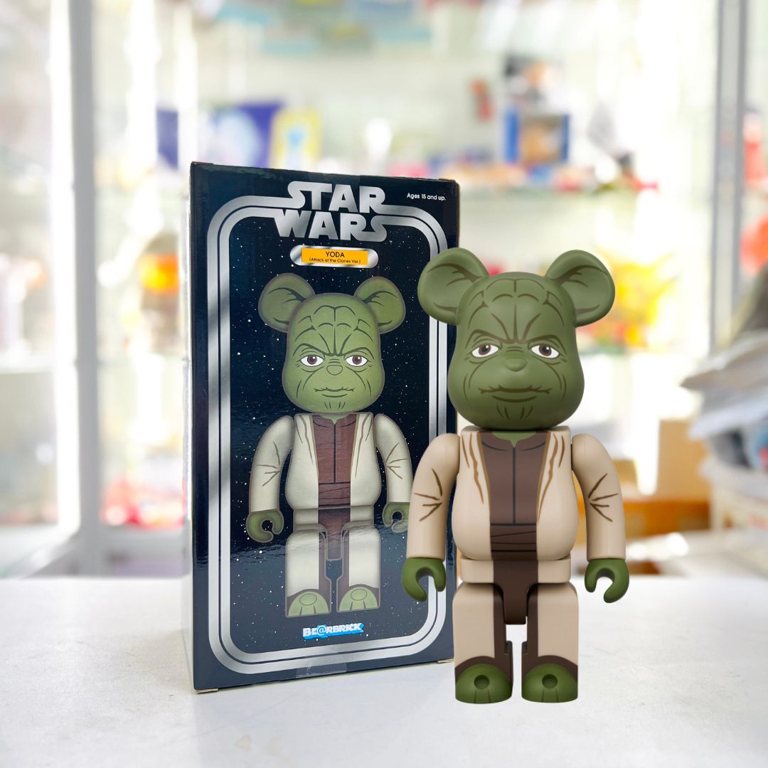 400% BE@RBRICK YODA (Version L'Attaque des Clones)
