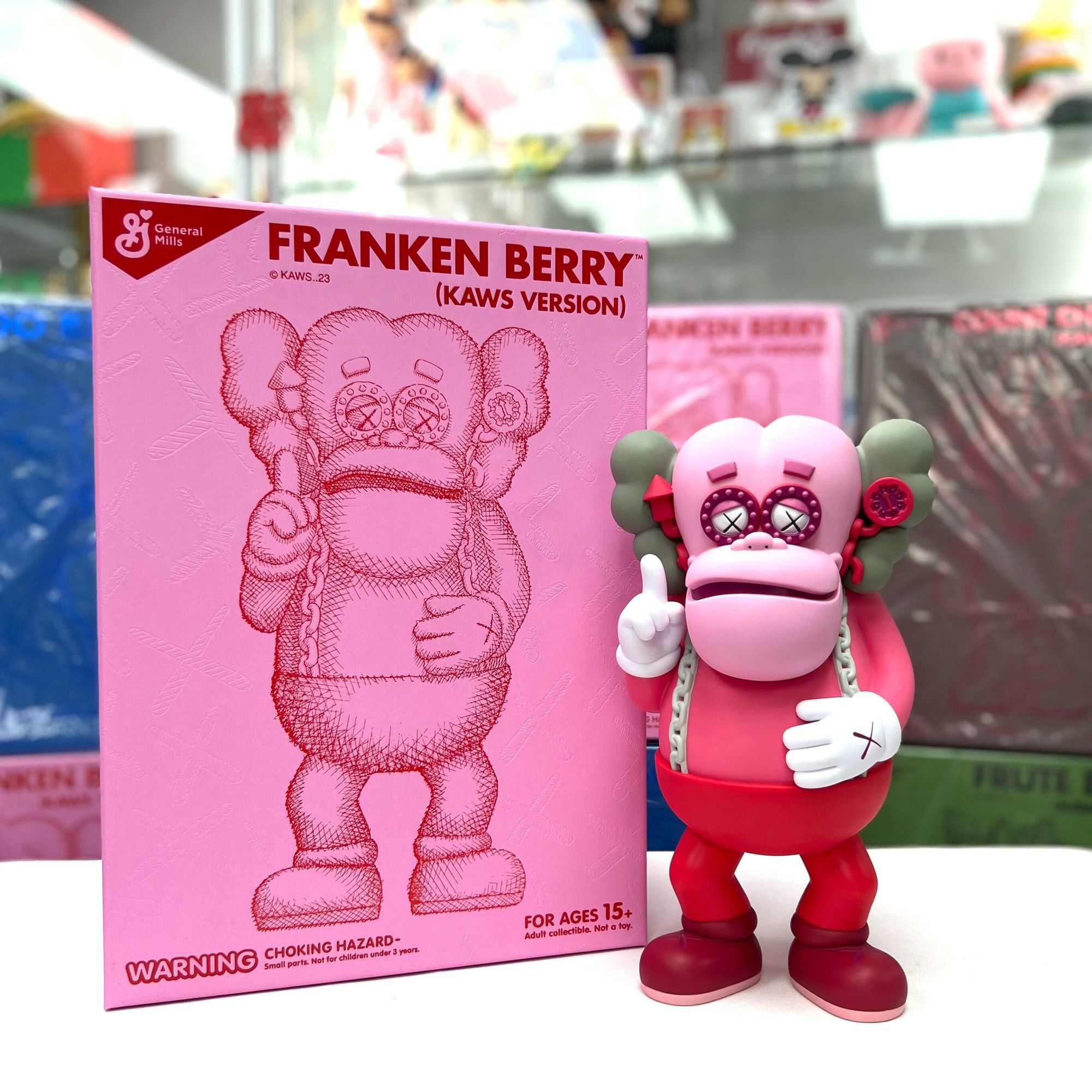 KAWS : MONSTERS FIGURE - Franken Berry