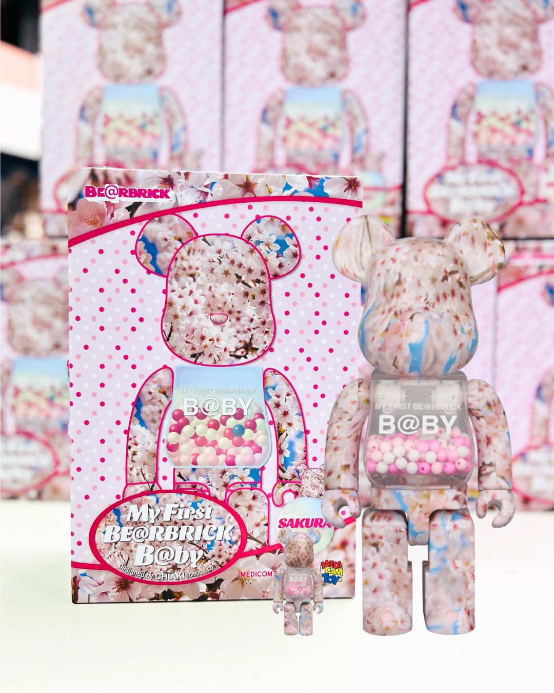 100+400% MY FIRST BE@RBRICK B@BY SAKURA Ver, 100+400% MY FIRST BE@RBRICK B@BY SAKURA Ver
