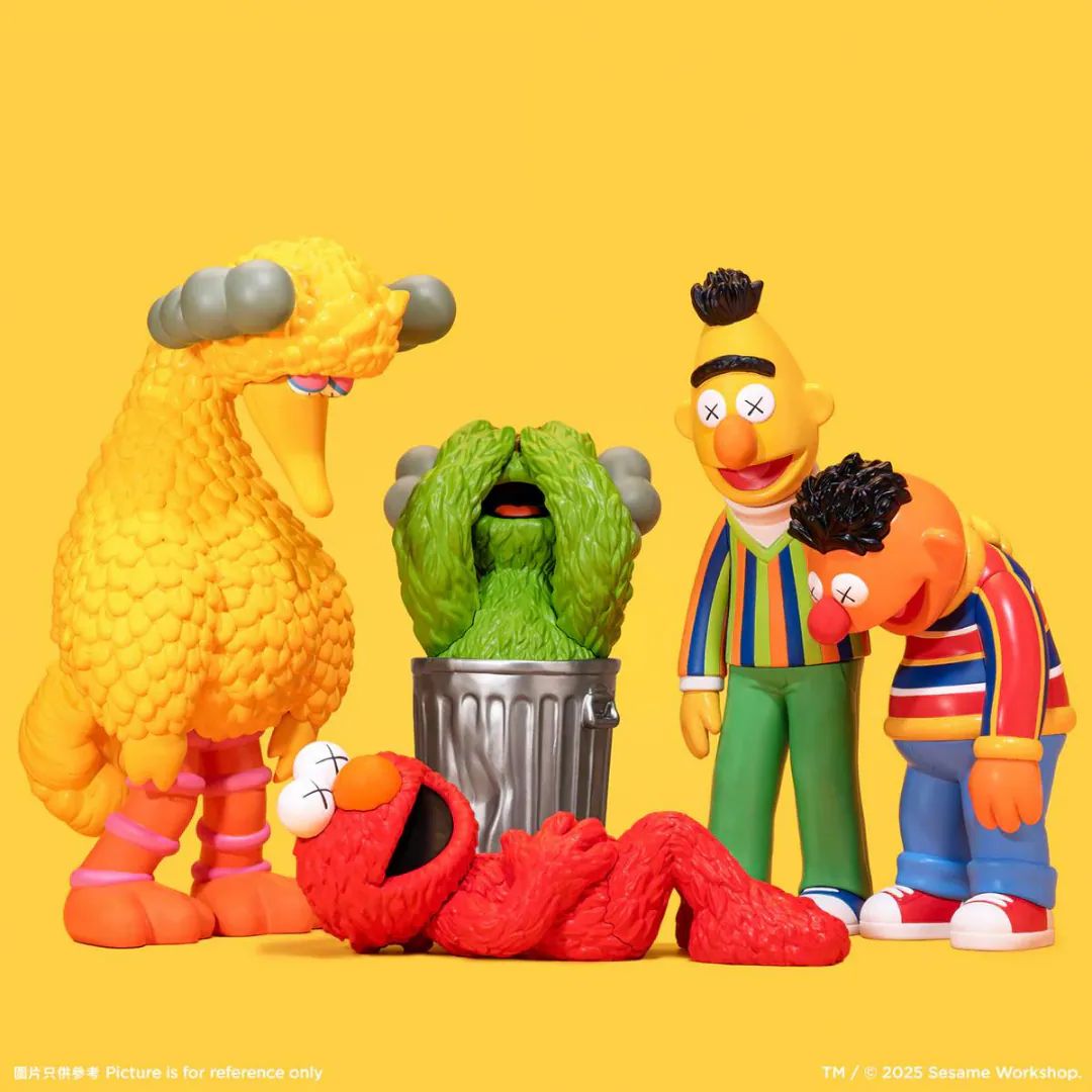 KAWS & SESAME STREET (Ensemble complet), KAWS & SESAME STREET (Ensemble complet)