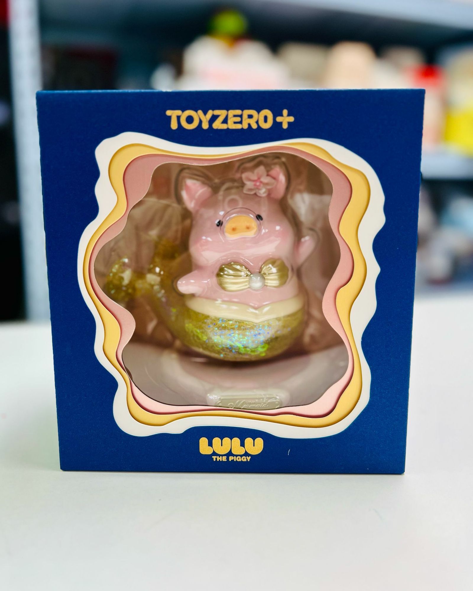 LuLu the Piggy - XL Mermaid (Rosy Sky), LuLu the Piggy - XL Mermaid (Rosy Sky)