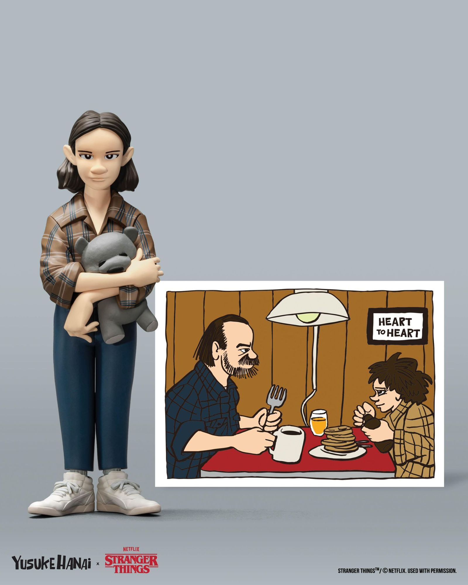 Yusuke Hanai X Stranger Things “HEART TO HEART”, Yusuke Hanai X Stranger Things “HEART TO HEART”