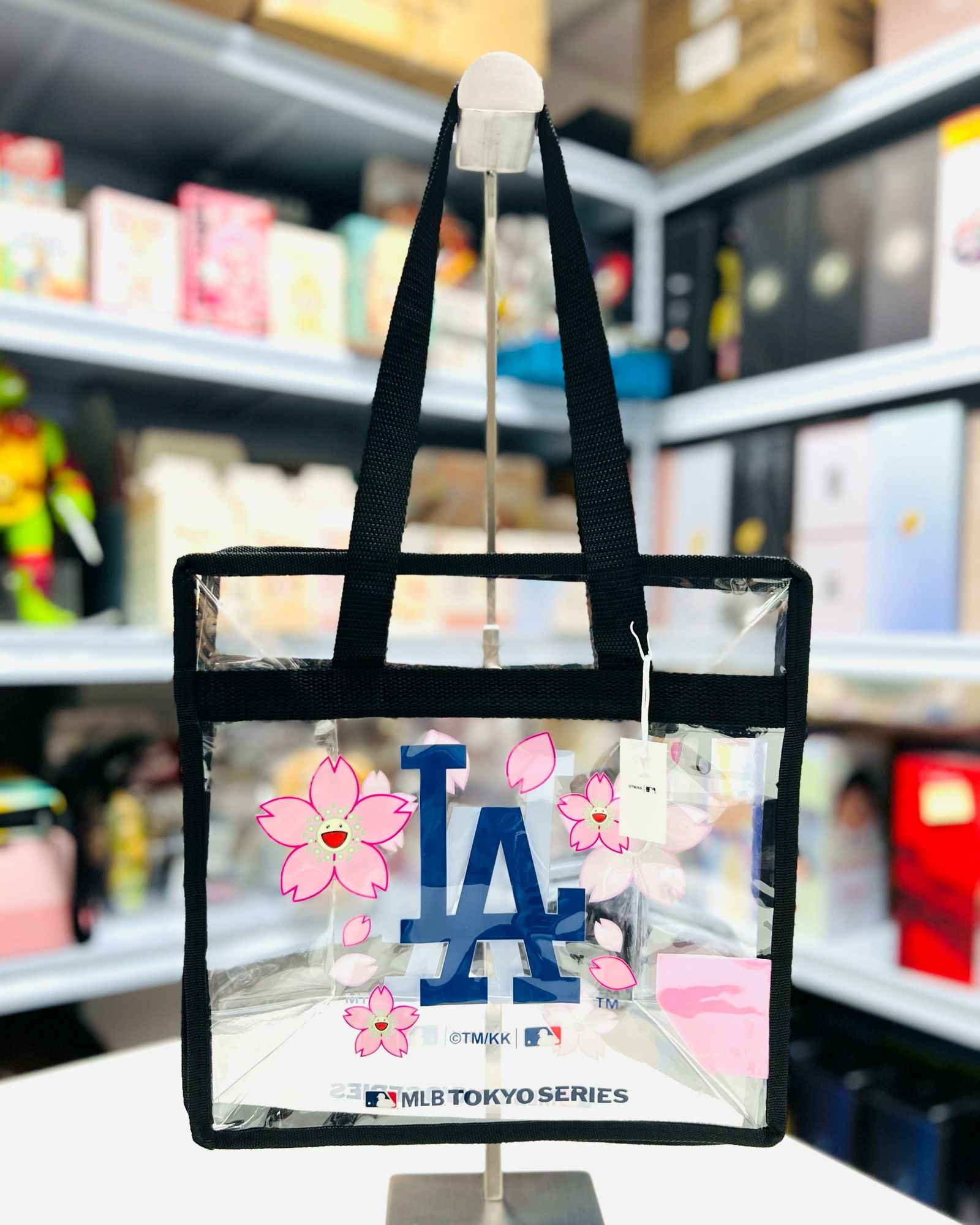 Takashi Murakami x MLB Tokyo Series Tote Bag -Dodgers Blue, Takashi Murakami x MLB Tokyo Series Tote Bag -Dodgers Blue