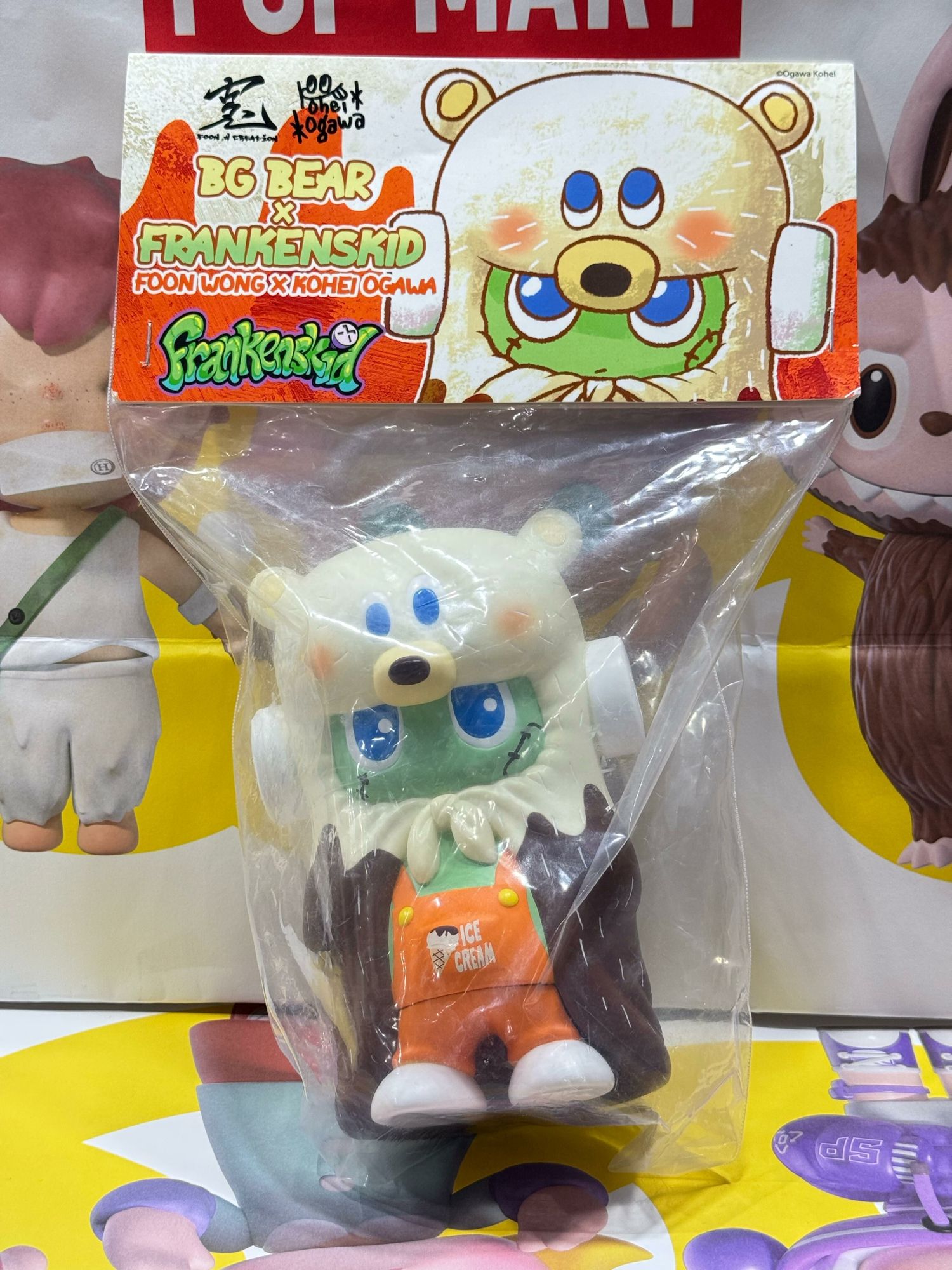 Frankenskid X BG Bear by Foon Wong & Kohei Ogawa TTE 2025, Frankenskid X BG Bear by Foon Wong & Kohei Ogawa TTE 2025