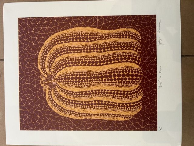 Yayoi Kusama – Yayoi Kusama - Red Pumpkin, 2000, Sérigraphie en couleurs sur papier – photo 2