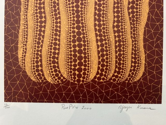 Yayoi Kusama – Yayoi Kusama - Red Pumpkin, 2000, Sérigraphie en couleurs sur papier